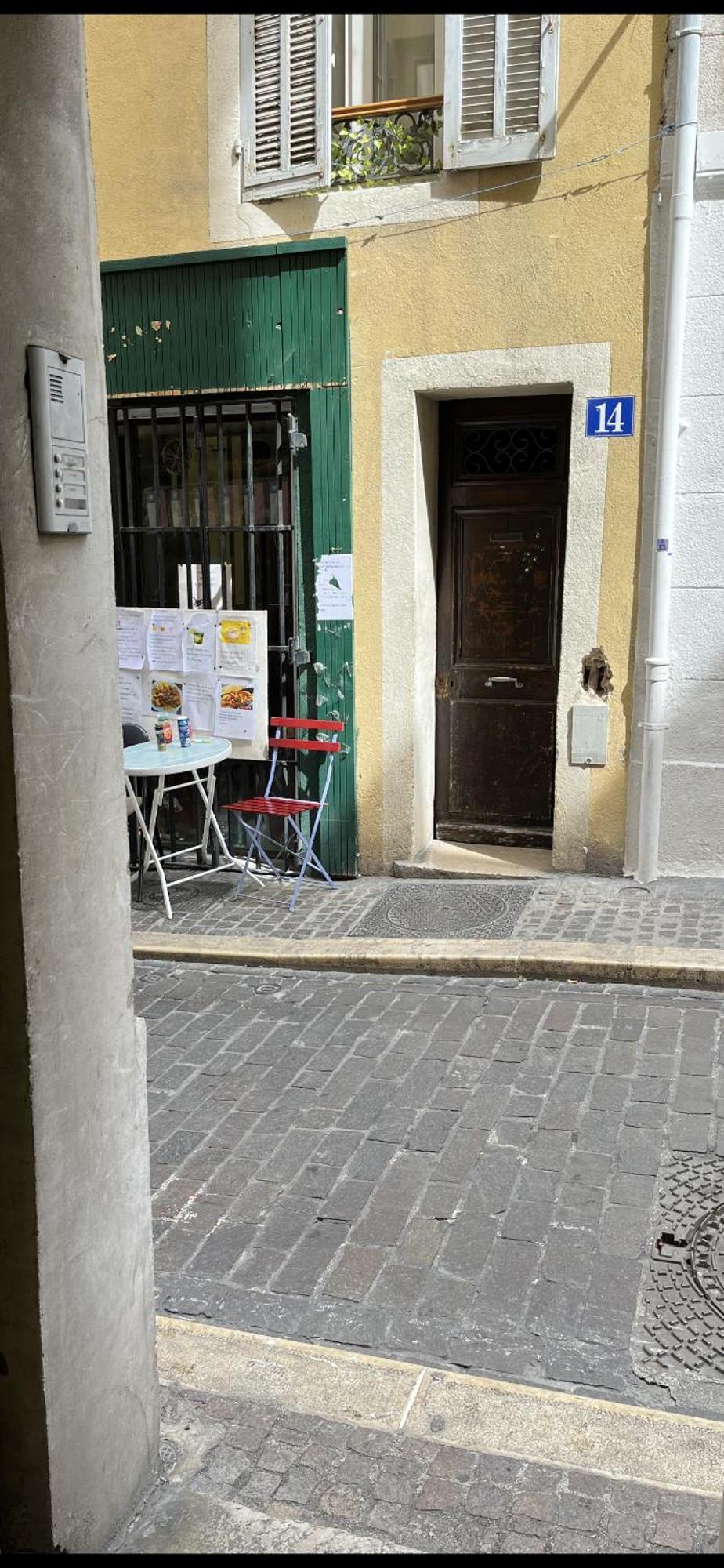 マルセイユChez Antho Studio -Studio Cosy Au Coeur Du Panier Vieux Portアパートメント エクステリア 写真
